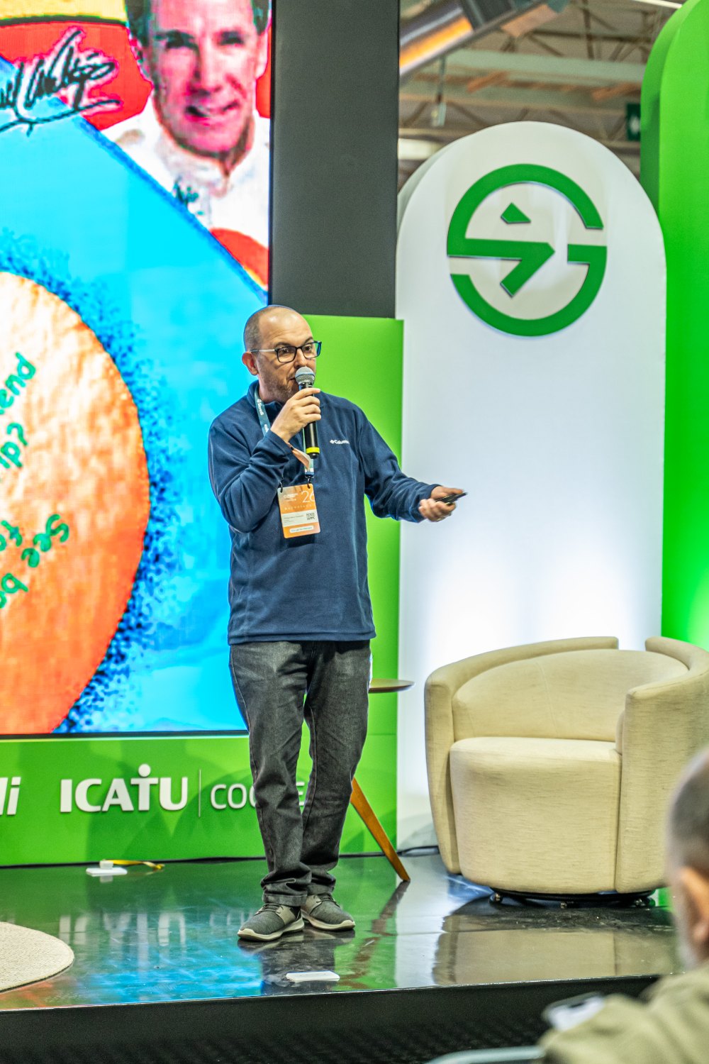 Palestra em congresso